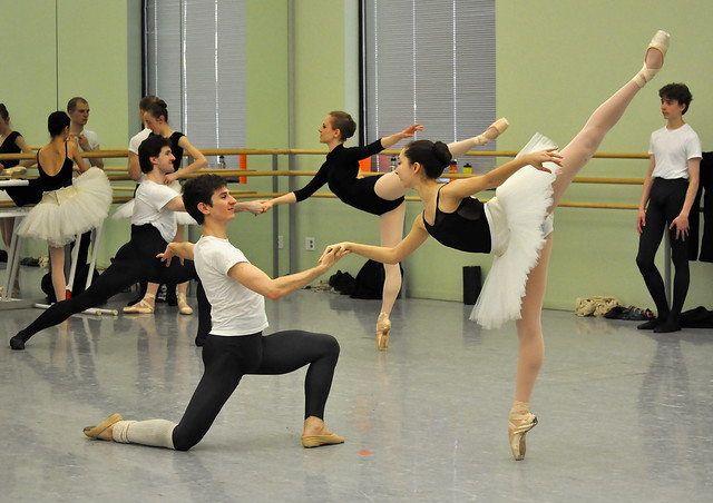 Ballet students
